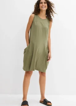 Robe en jersey coton avec poches