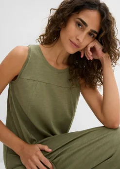 Robe en jersey coton avec poches