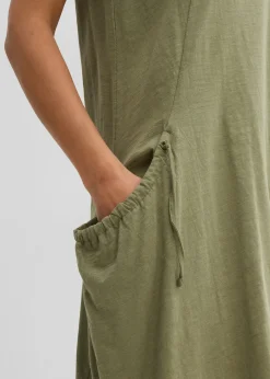 Robe en jersey coton avec poches