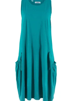 Robe en jersey coton avec poches