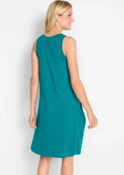 Robe en jersey coton avec poches