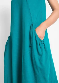 Robe en jersey coton avec poches