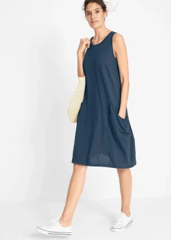 Robe en jersey coton avec poches