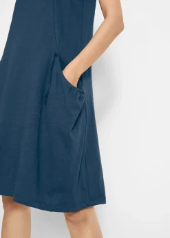 Robe en jersey coton avec poches