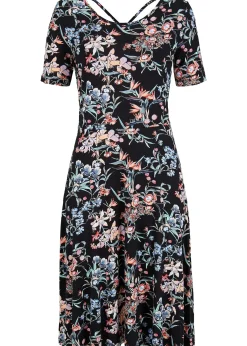 Robe en jersey coupe trapèze