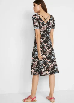 Robe en jersey coupe trapèze