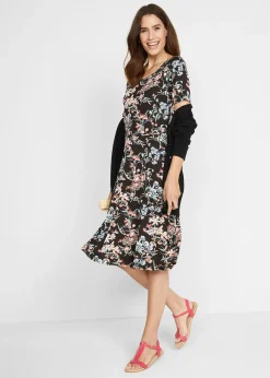 Robe en jersey coupe trapèze