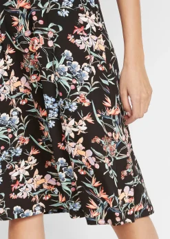 Robe en jersey coupe trapèze