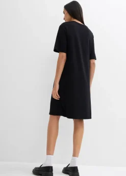 Robe en jersey, coupe trapèze