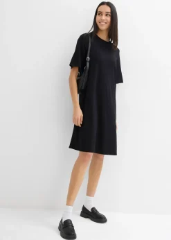 Robe en jersey, coupe trapèze