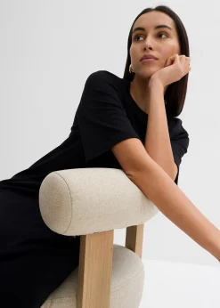 Robe en jersey, coupe trapèze