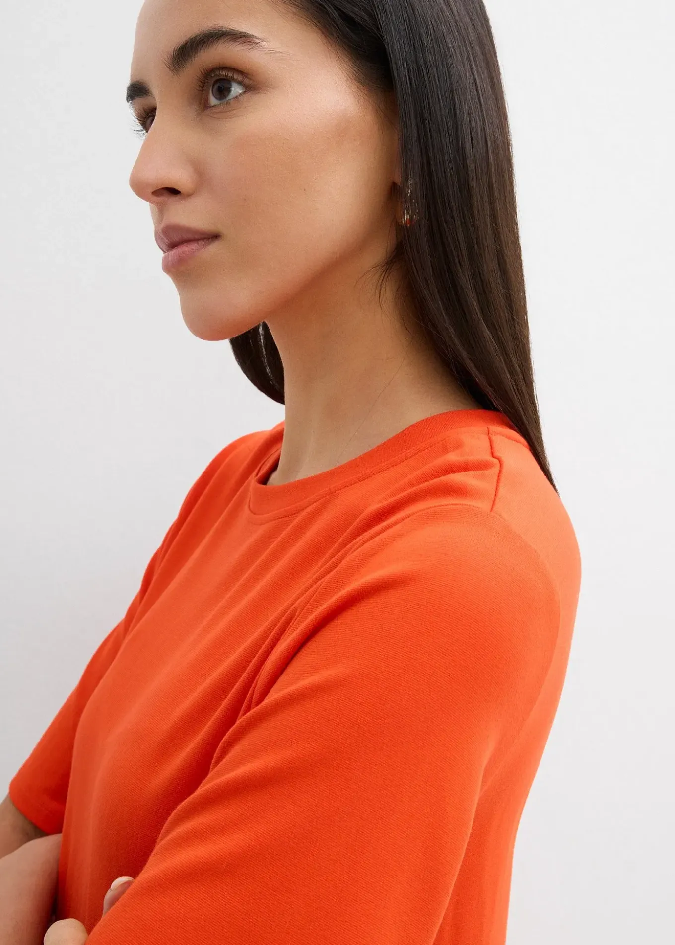 Robe en jersey, coupe trapèze