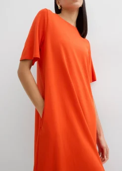 Robe en jersey, coupe trapèze