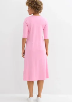 Robe en jersey de coton épais