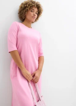 Robe en jersey de coton épais