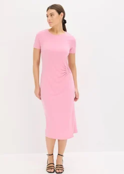 Robe en jersey de viscose mélangée