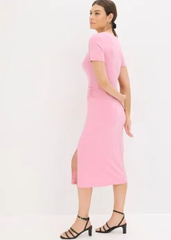 Robe en jersey de viscose mélangée