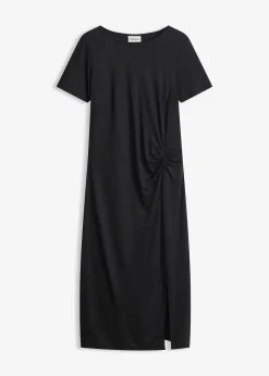 Robe en jersey de viscose mélangée