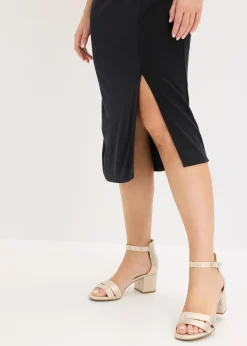 Robe en jersey de viscose mélangée