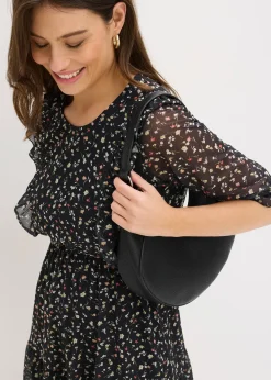 Robe en jersey et mesh fin