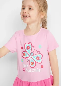 Robe en jersey et robe de poupée (ens. 2 pces) 100% coton