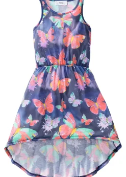 Robe en jersey, plus longue derrière