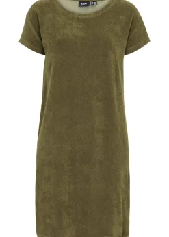 Robe en jersey éponge