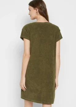 Robe en jersey éponge