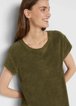 Robe en jersey éponge