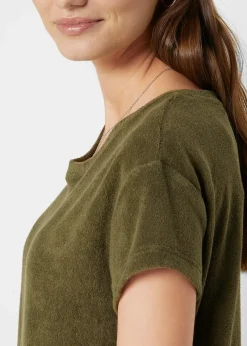 Robe en jersey éponge