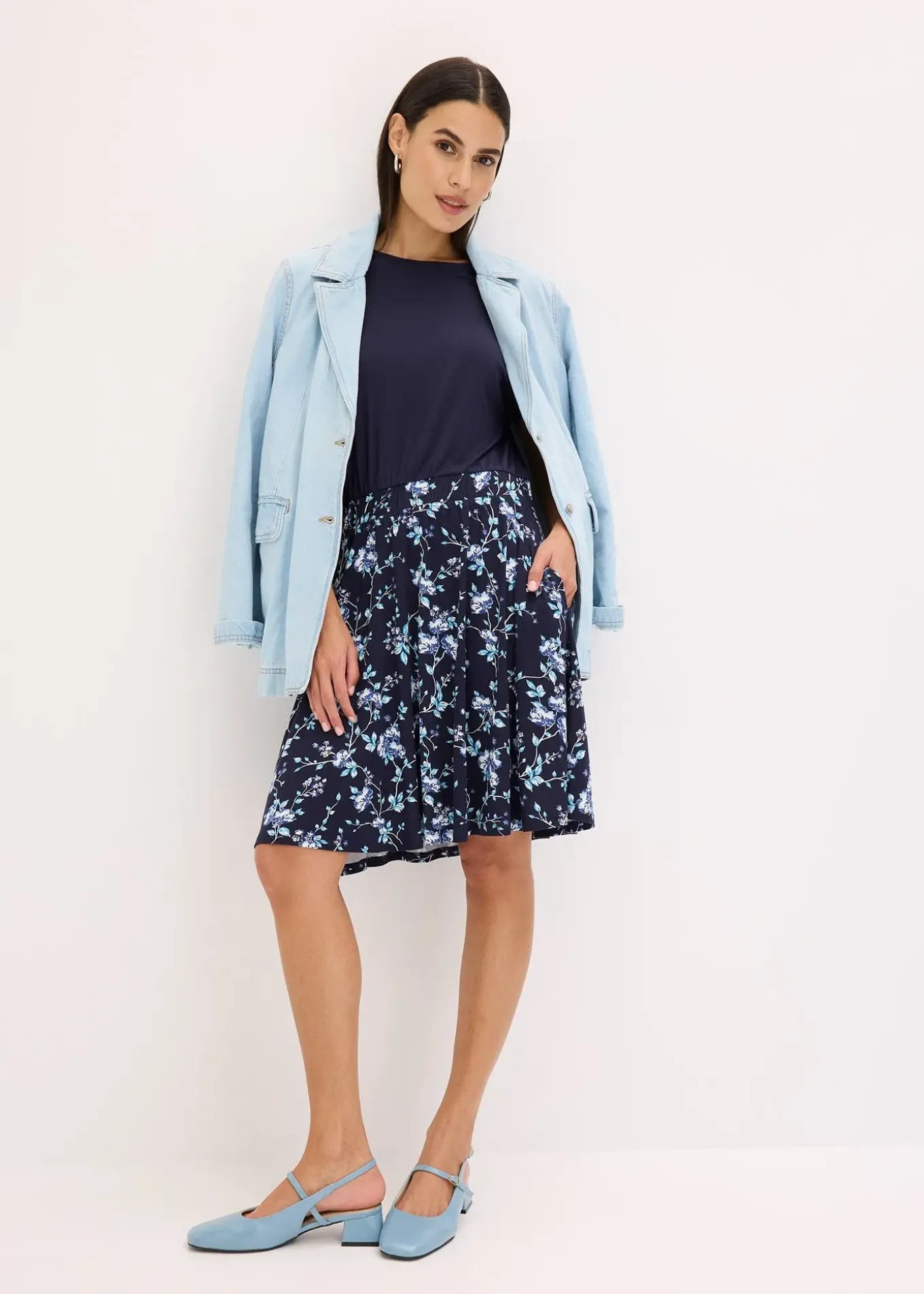 Robe en jersey viscose