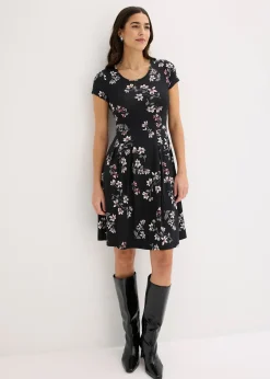 Robe en jersey viscose