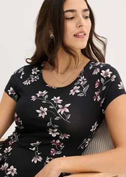 Robe en jersey viscose