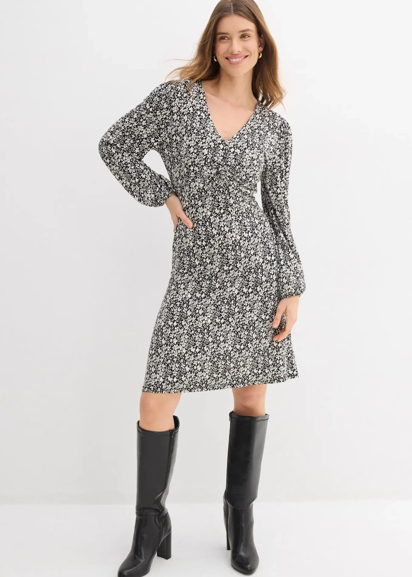 Robe en jersey viscose