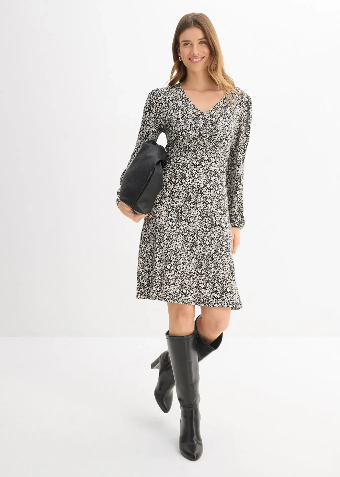 Robe en jersey viscose