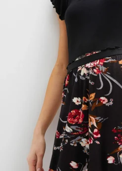 Robe en jersey viscose