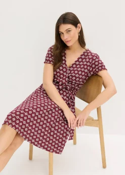 Robe en jersey viscose