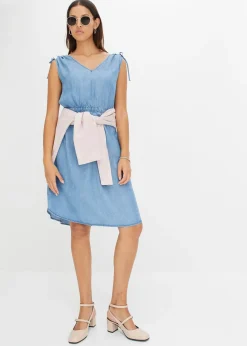 Robe en Lyocell lisse