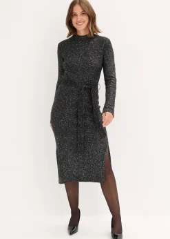 Robe en maille à sequins