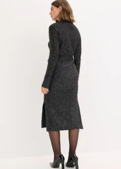 Robe en maille à sequins