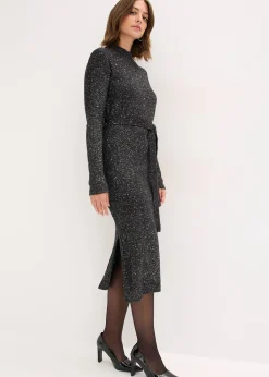 Robe en maille à sequins