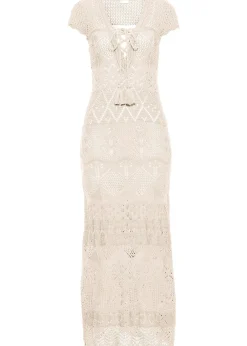 Robe en maille ajourée