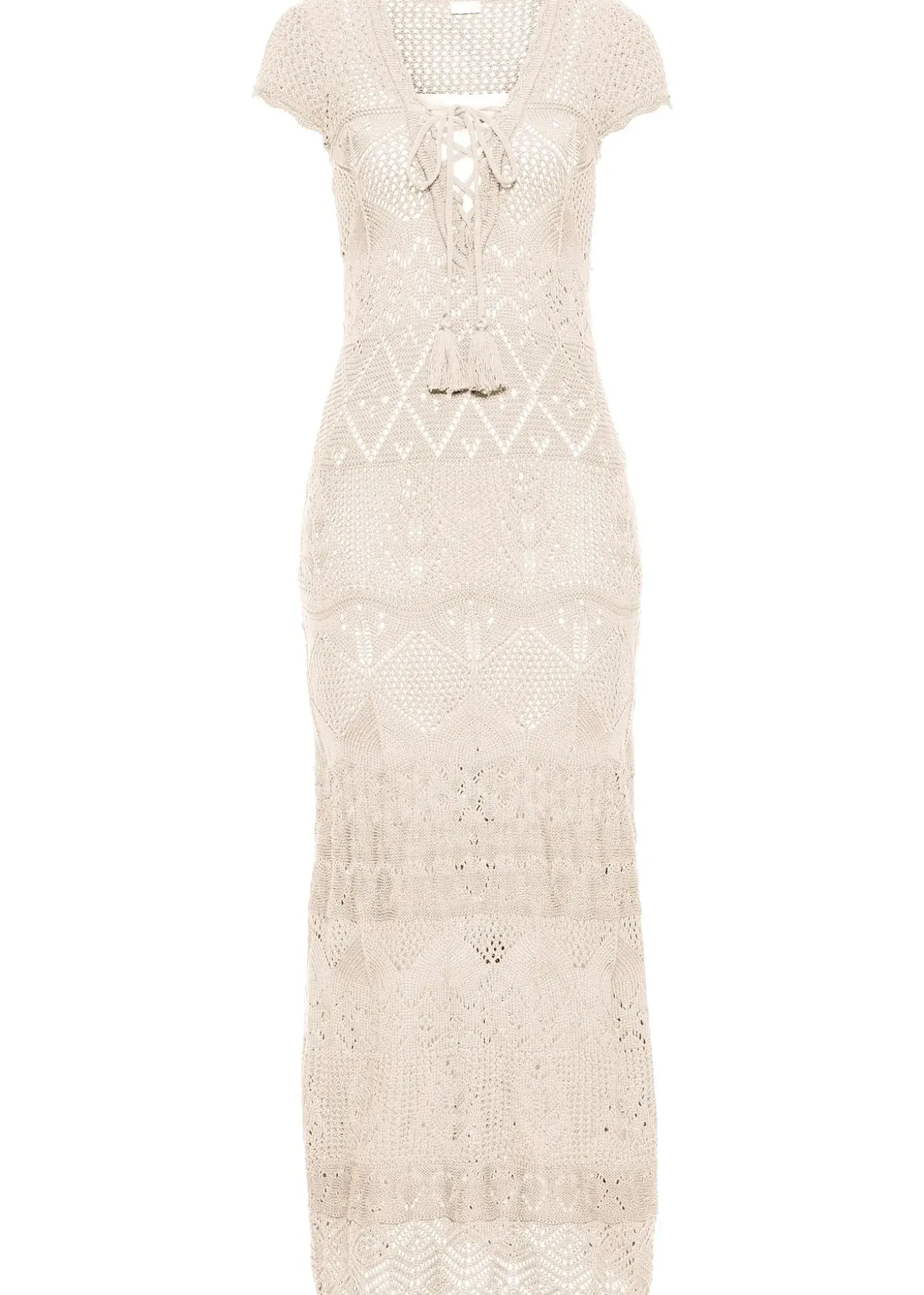 Robe en maille ajourée