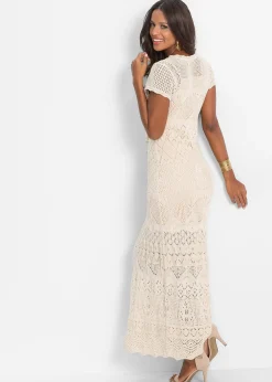 Robe en maille ajourée