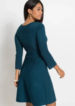Robe en maille ajourée