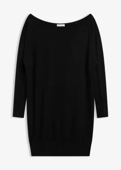 Robe en maille asymétrique