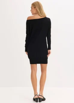 Robe en maille asymétrique