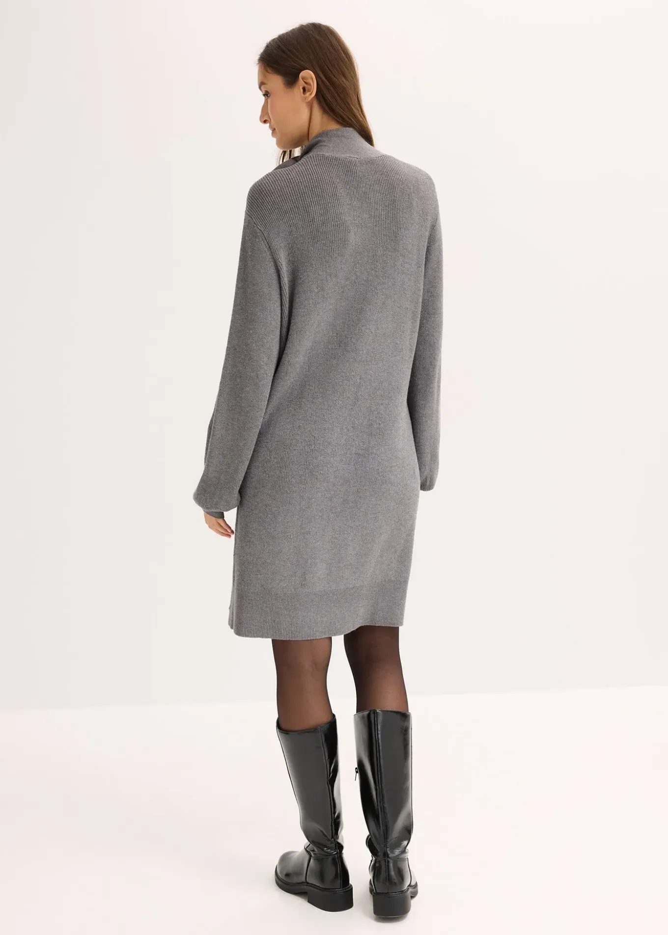 Robe en maille avec nœud