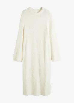 Robe en maille bouclette