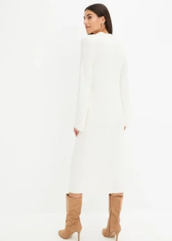 Robe en maille bouclette